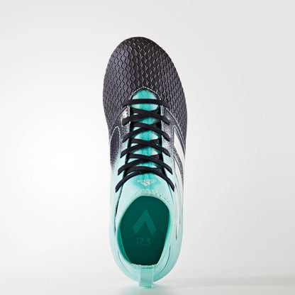 adidas ACE 173 FG J Youth Firm Ground Soccer Cleats Aqua White Legend Ink