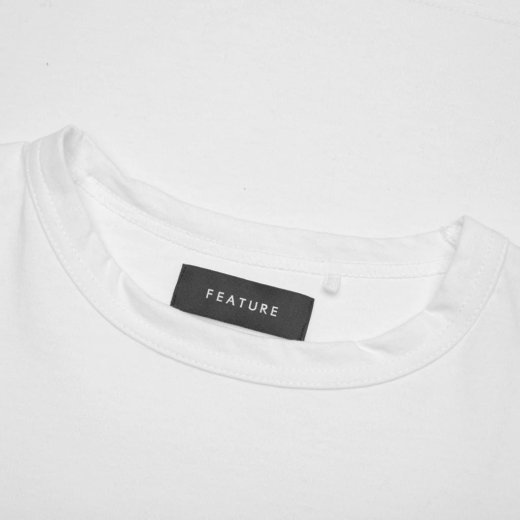 Jersey Braque Pocket Tee White