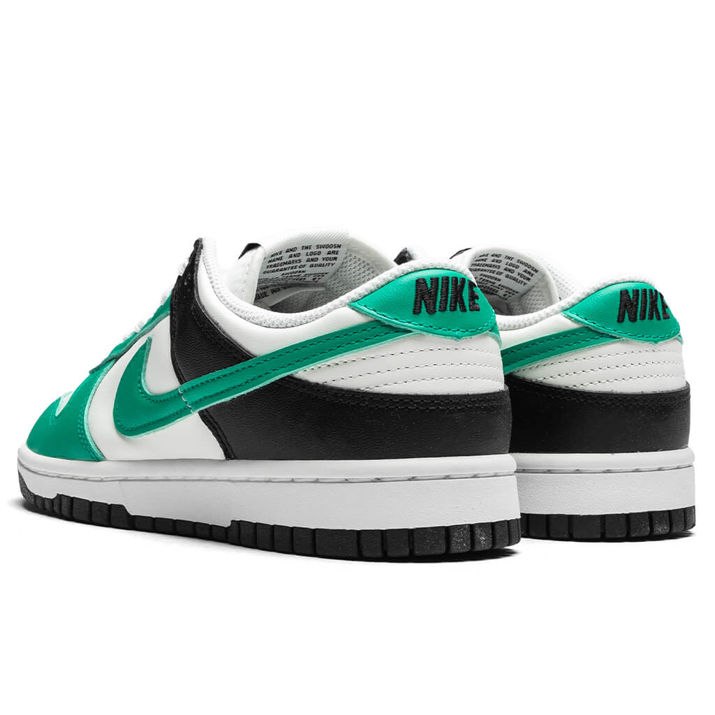 Womens Dunk Low Sail Stadium Green Black