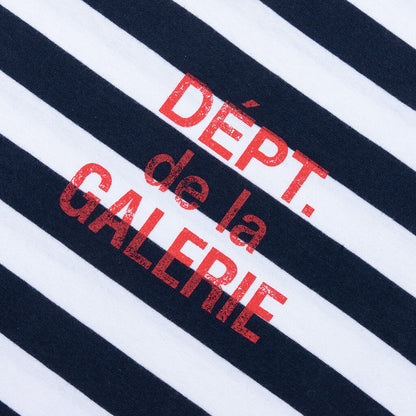 French Tee Navy White Stripe