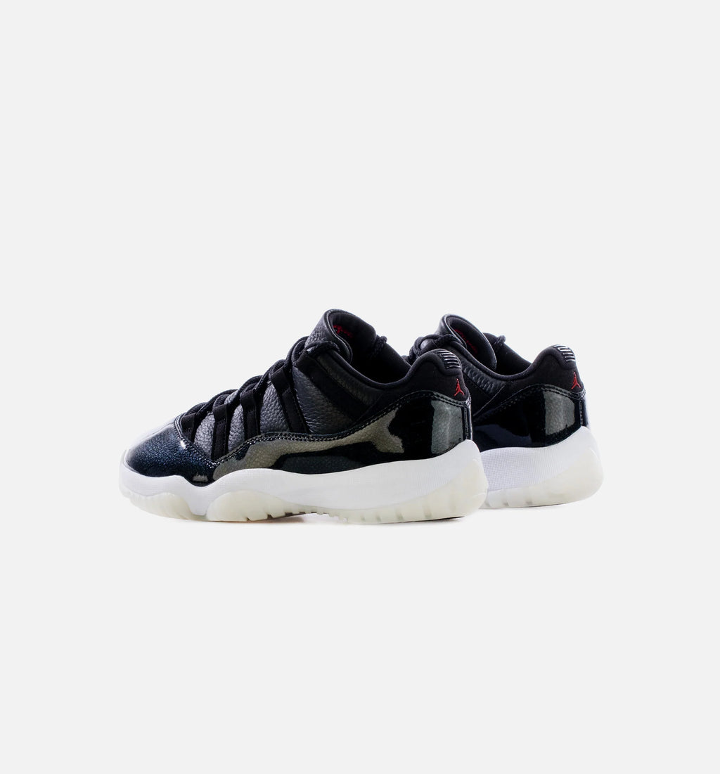 Air Jordan 11 Retro Low 72 10 Mens Lifestyle Shoe Black Free Shipping