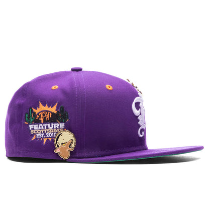 Feature x New Era Scottsdale 59FIFTY Fitted Dark Purple