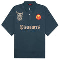 Wyatt Boxy Polo Navy