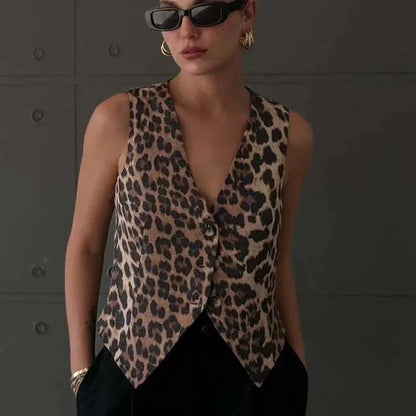 Blusa Colete Onça