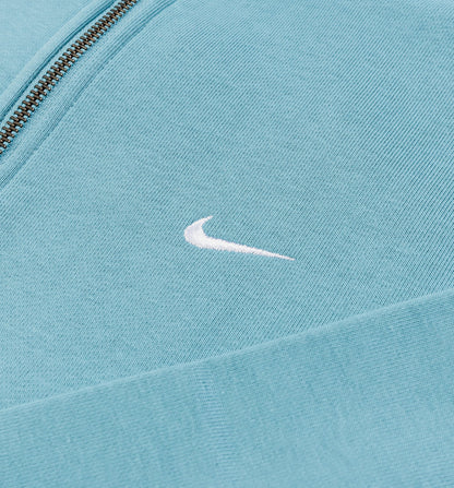 Solo Swoosh Quarter Zip Mens Jacket Blue