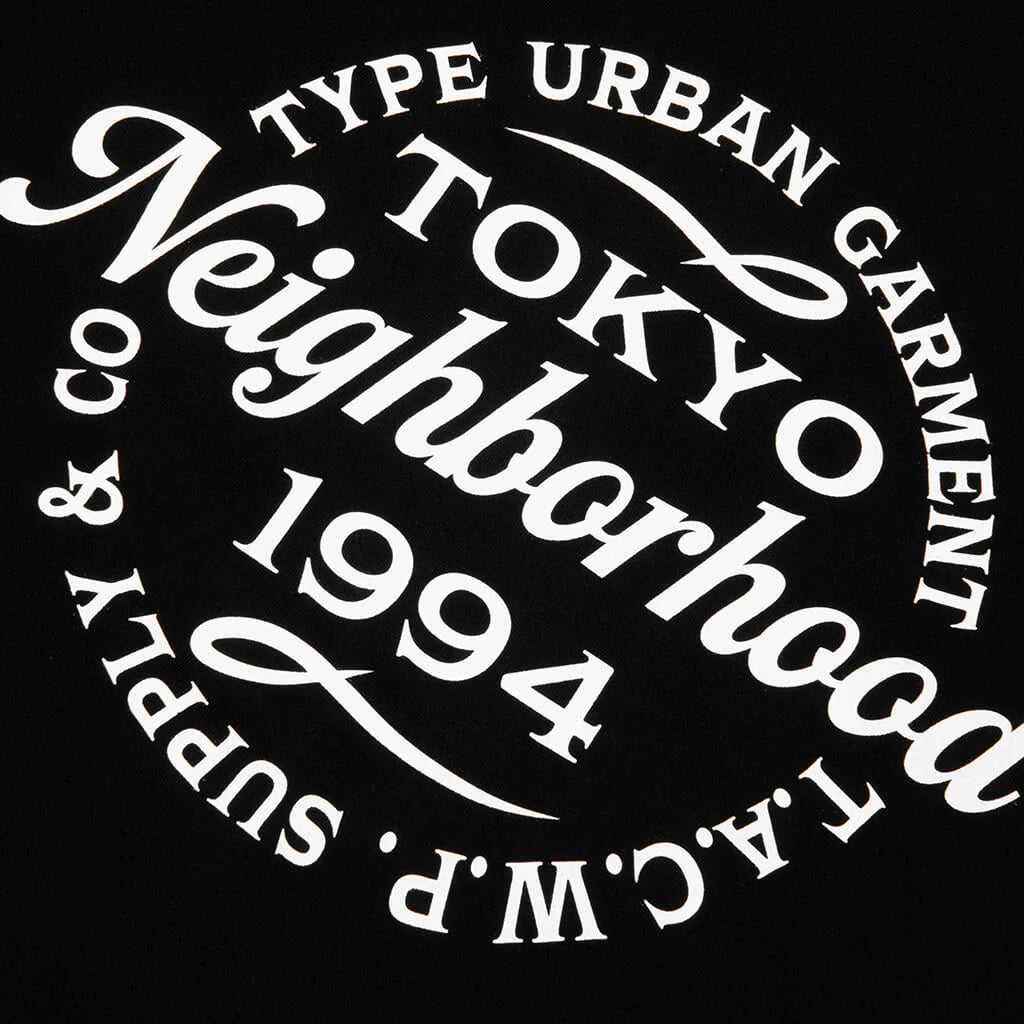 NH Tee L S 04 Black