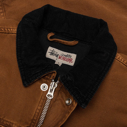 Washed Canvas Shop Jacket Bronze