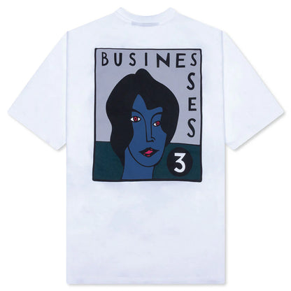 Nothing Please T Shirt White