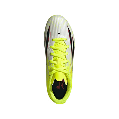 adidas F50 League FG MG Firm Ground Multi Ground Youth Soccer Cleats Yellow Black Red