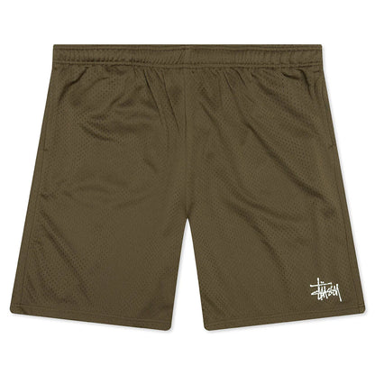 Mesh Basic Shorts Olive