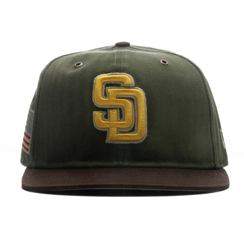 American Herringbone 59FIFTY Pre Curved San Diego Padres