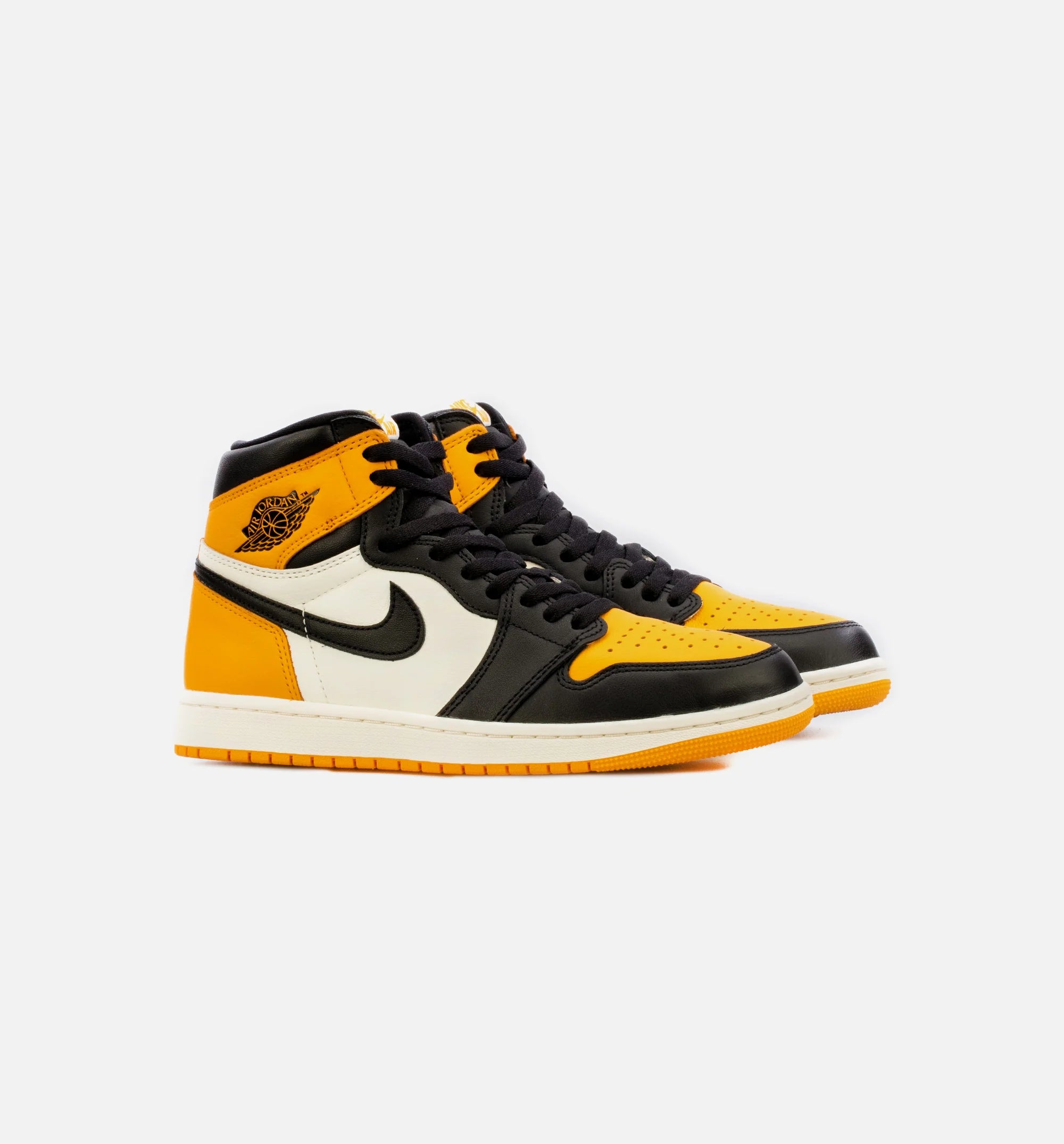 Air Jordan 1 Retro High Taxi Mens Lifestyle Shoe Black Yellow Limit One Per Customer