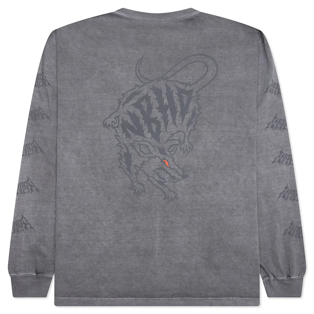NH L S Tee 4 Gray