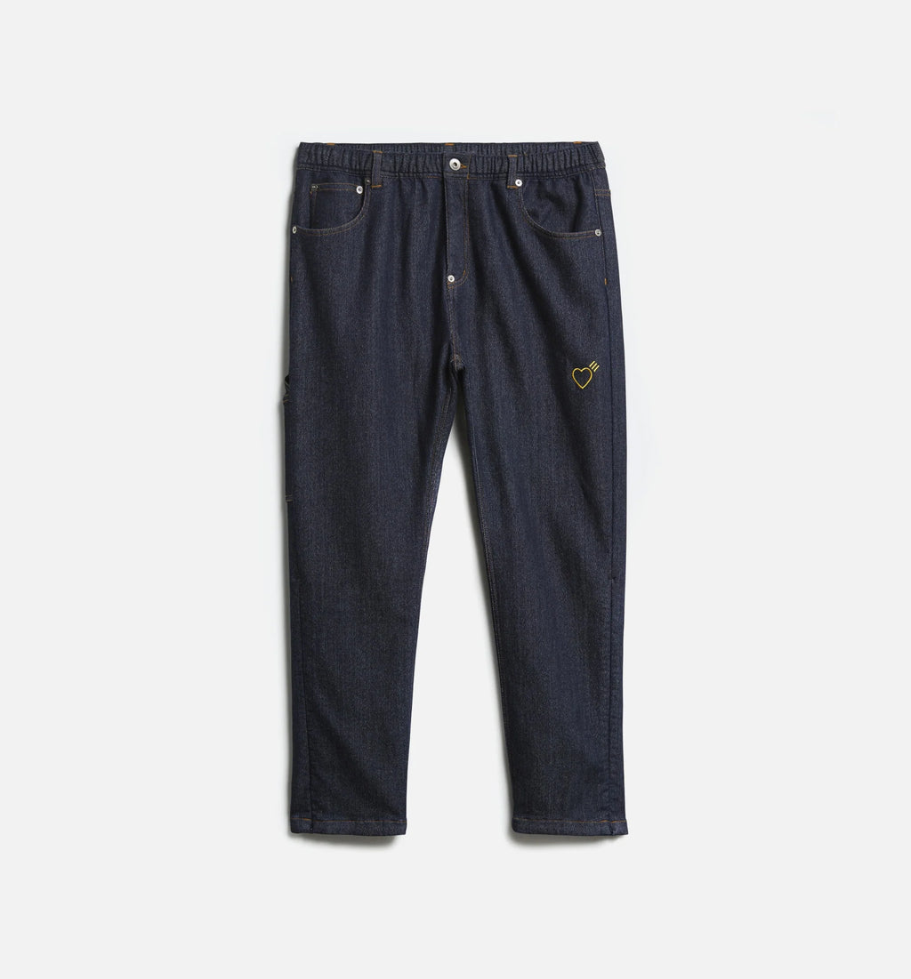 Human Made Denim Track Mens Pant Navy