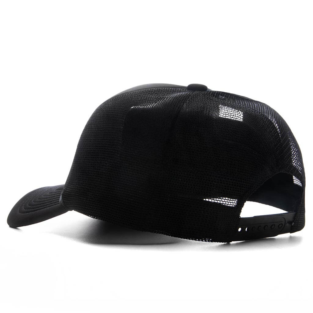 GD Logo Trucker Cap Black Black