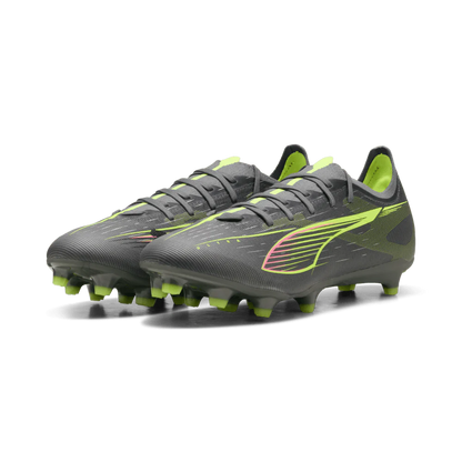 PUMA Ultra 5 Match FG AG Firm Multi Ground Soccer Cleats Silver