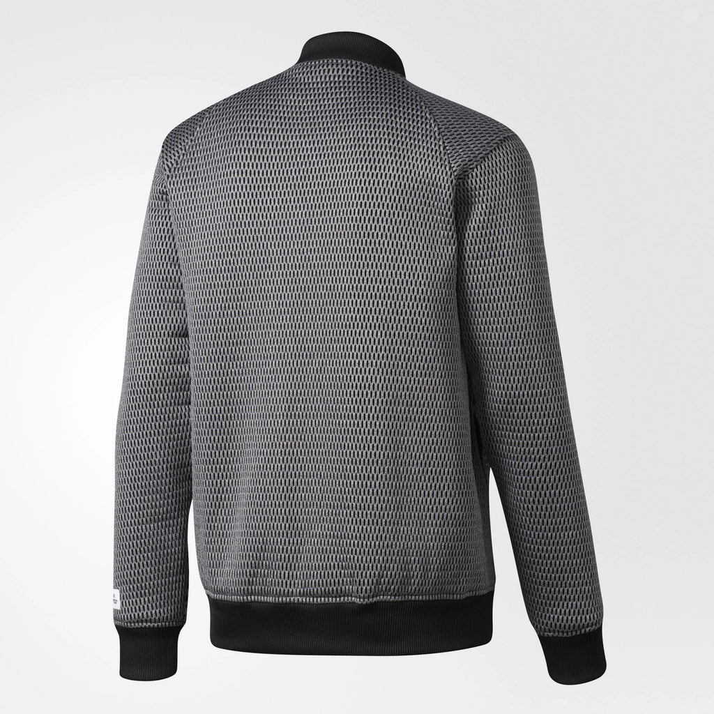 Reigning Champ X adidas Spacer Mesh Bomber Jacket Mens Black