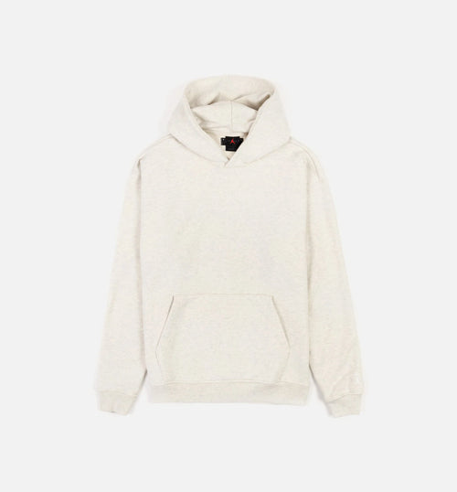 Wordmark Fleece Mens Hoodie Beige