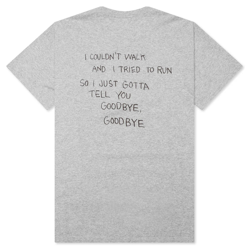 Goodbye Goodbye Tee Heather