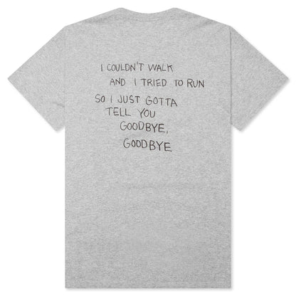 Goodbye Goodbye Tee Heather