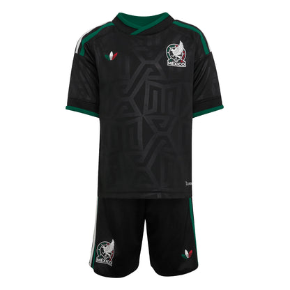 adidas Mexico Third Mini Kids Set 2026 Black