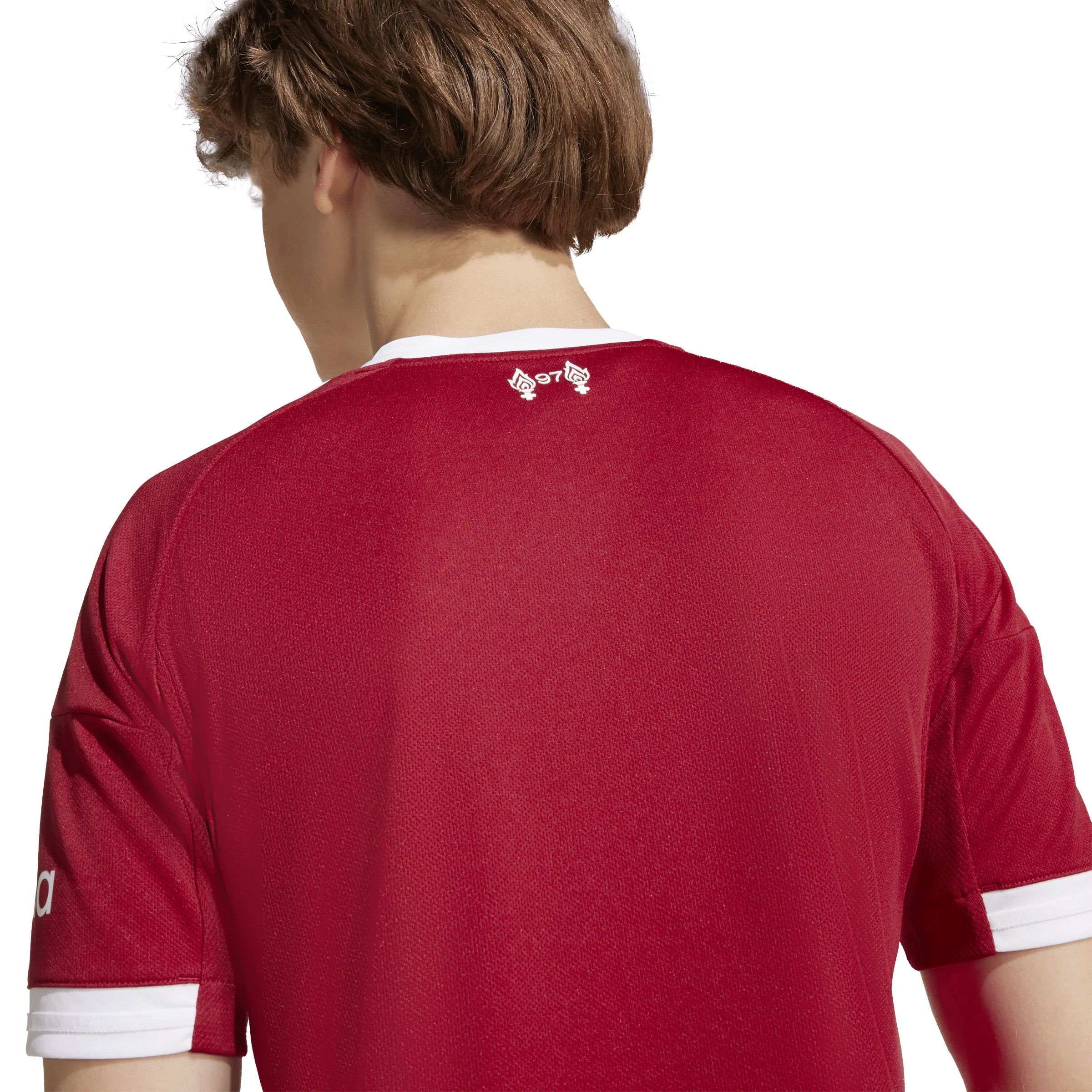 adidas Liverpool FC Home Youth Soccer Jersey 25 26 Red