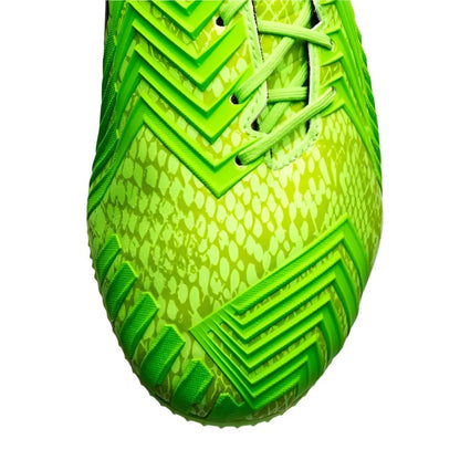 adidas Predator Instinct FG Firm Ground Soccer Cleats Rich Blue White Neon Green