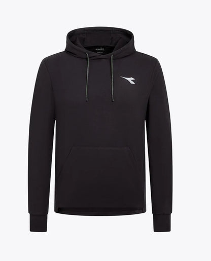 Mens Diadora Jersey Pullover Run Hoodie