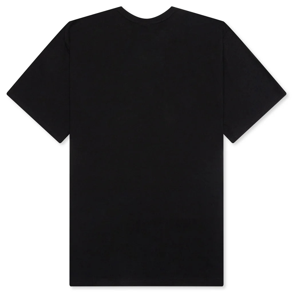 BB Vapors S S Knit Temperature Color Change Print Black