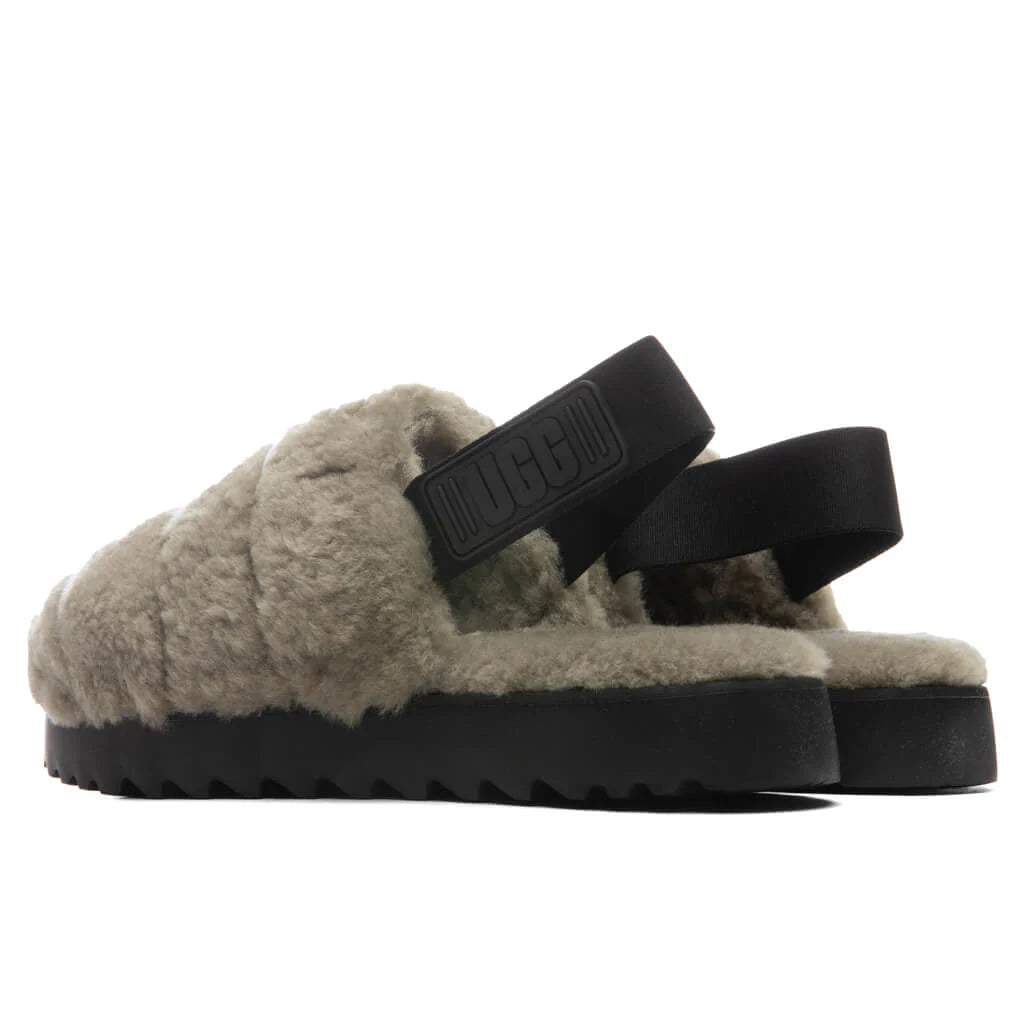 Womens Super Fluff Slipper Burnt Olive