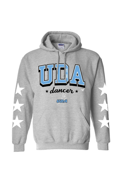 UDA Est 1980 Star Grey Hoodie
