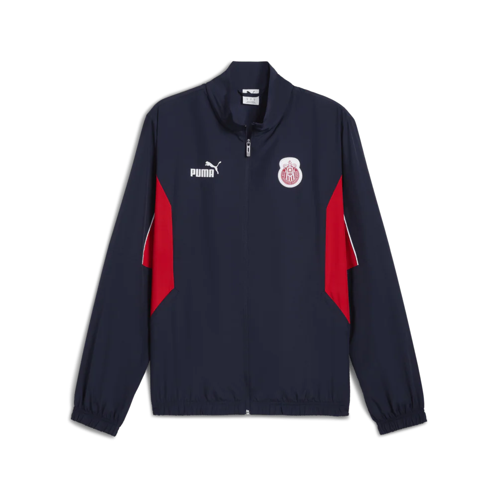 PUMA Chivas Ftblarchive Jacket Navy Red