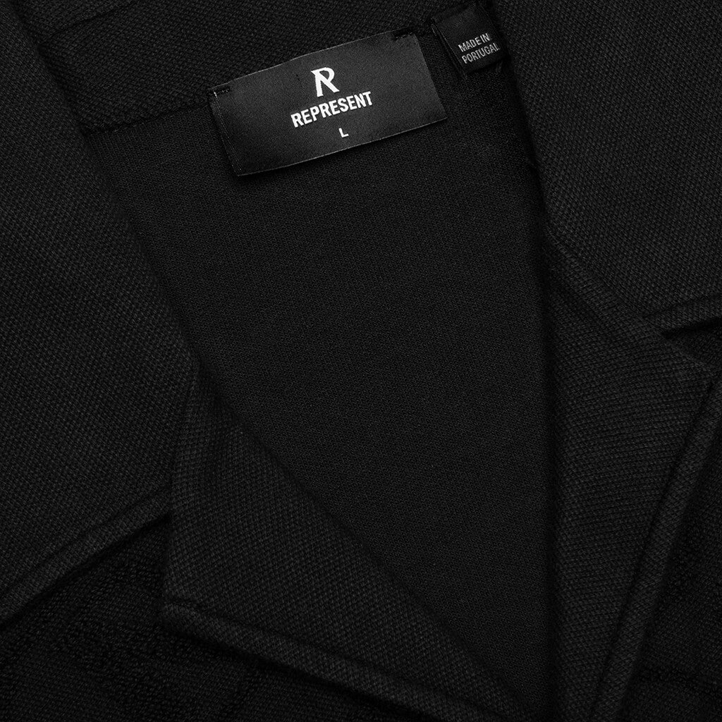 AOP Towel Shirt Black