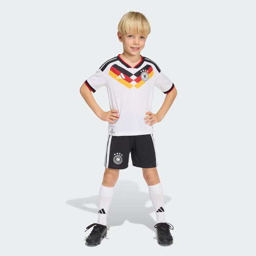 adidas Germany Home Youth Soccer Mini Kit 26 White