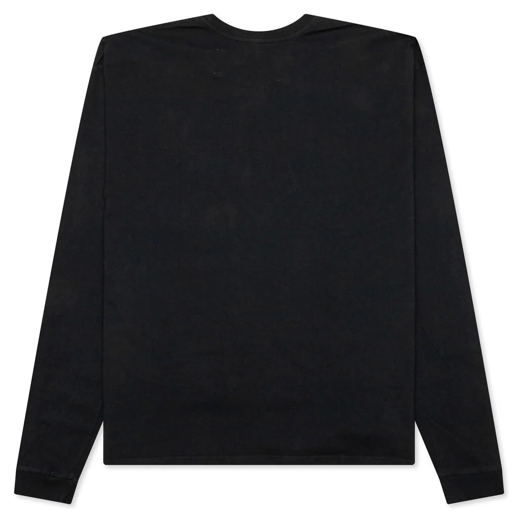 All the Things I Want Today Longsleeve Washed Black