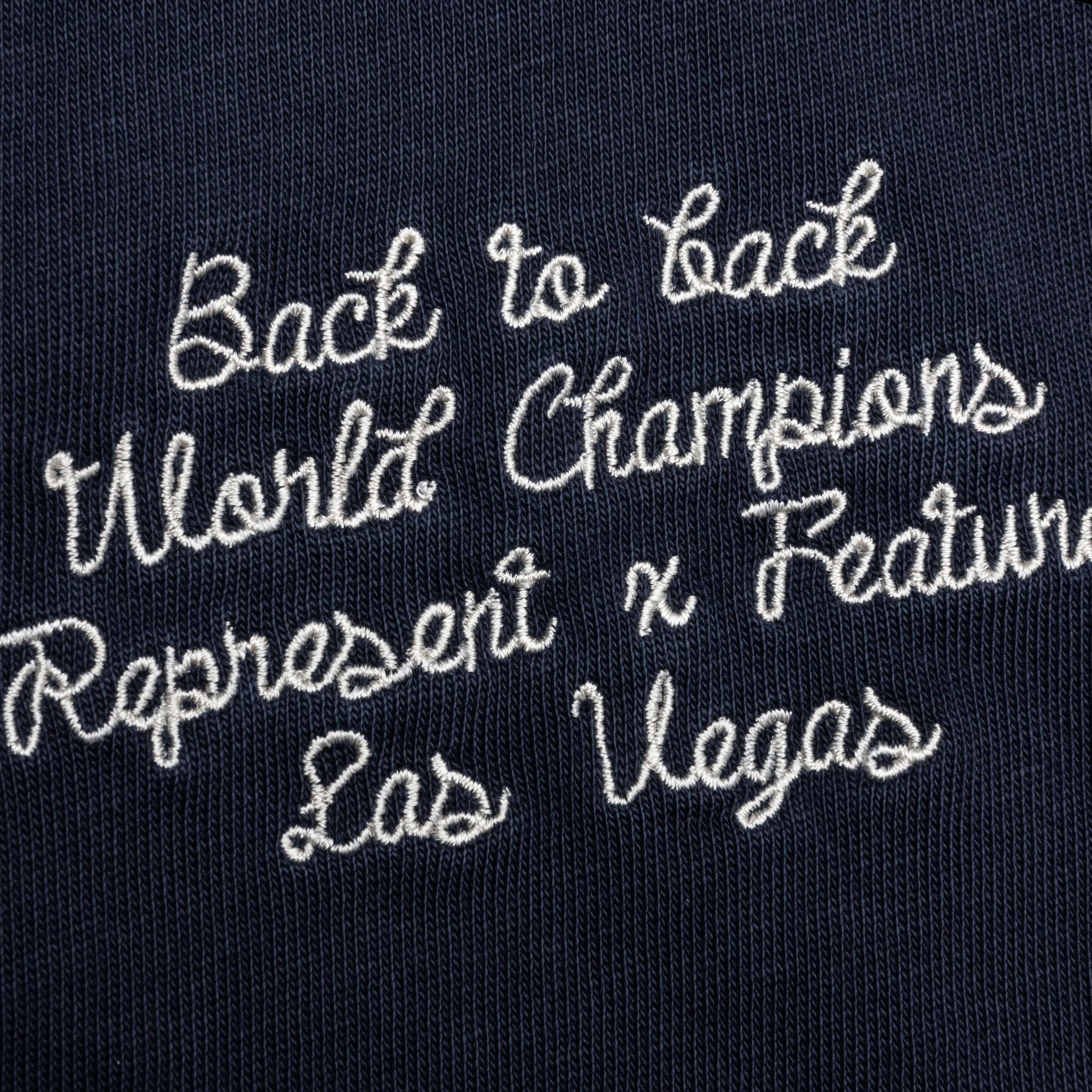 Feature x Represent Champions T Shirt Midnight Navy