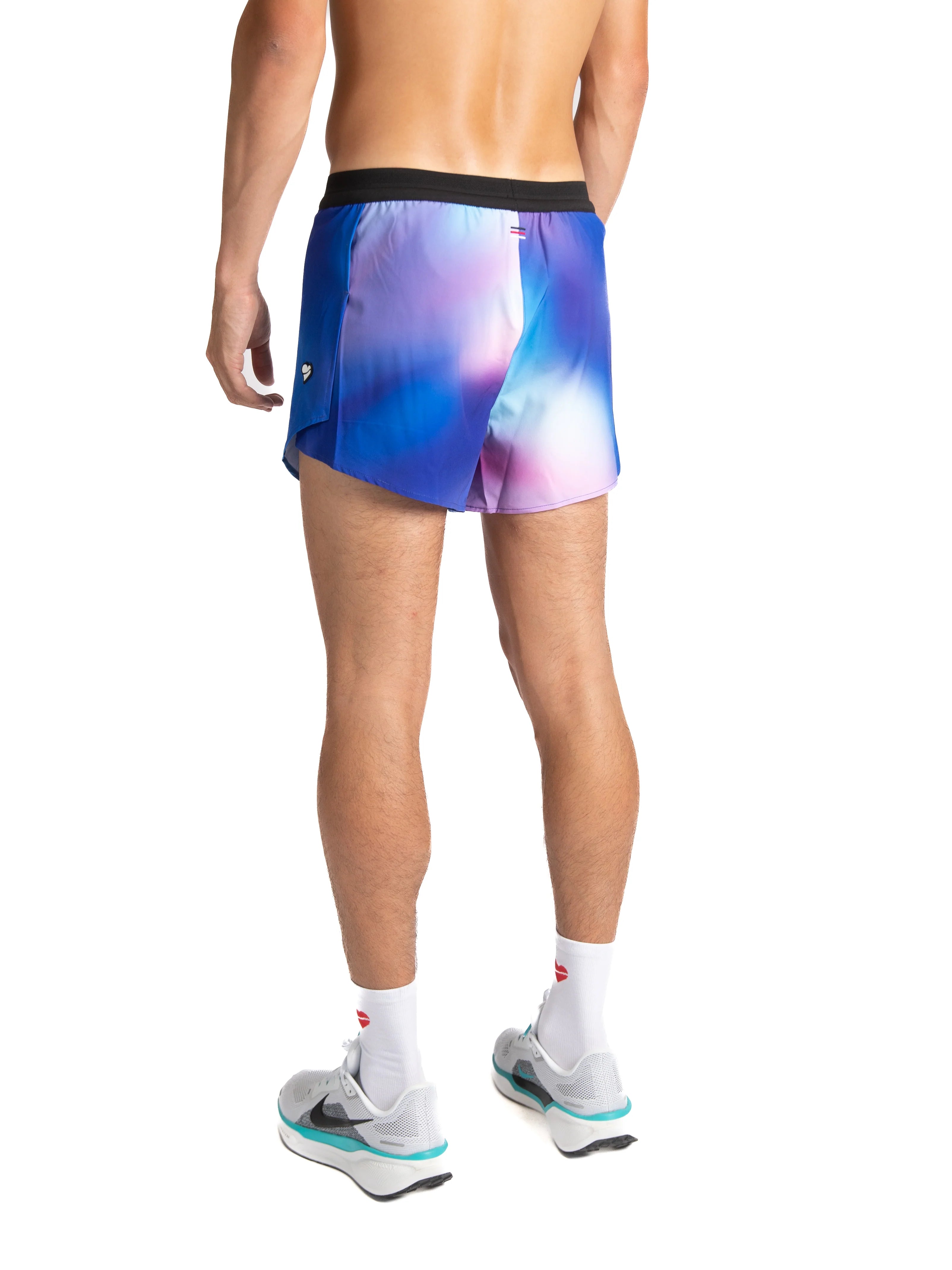 Heartbreak Mens Bear Cage 2 Aurora Split Shorts