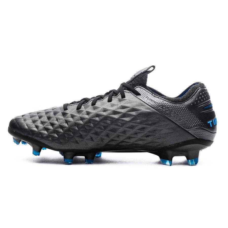Nike Legend 8 Elite FG Firm Ground Soccer Cleats Black Blue Hero
