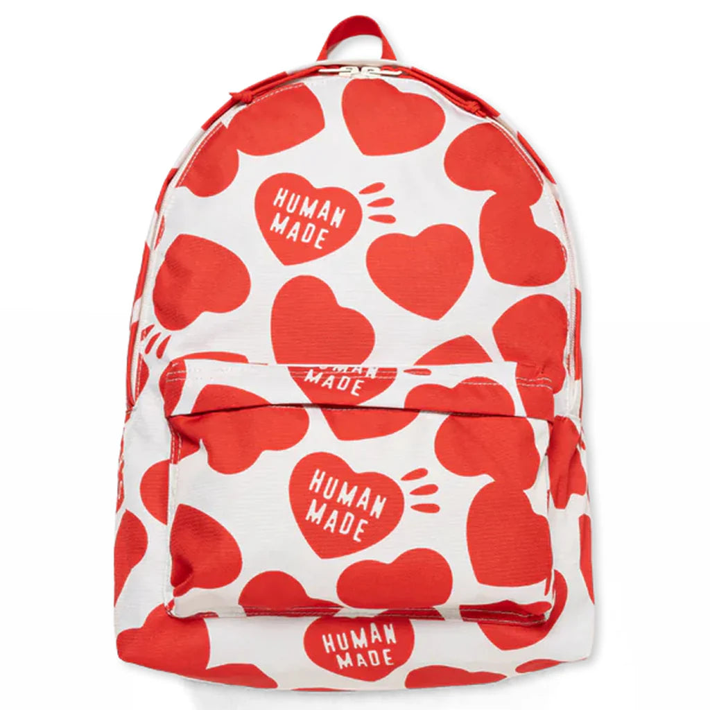 Heart Backpack White