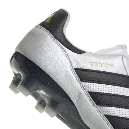 adidas Copa Icon FG Firm Ground Soccer Cleats White Black Gold Metallic