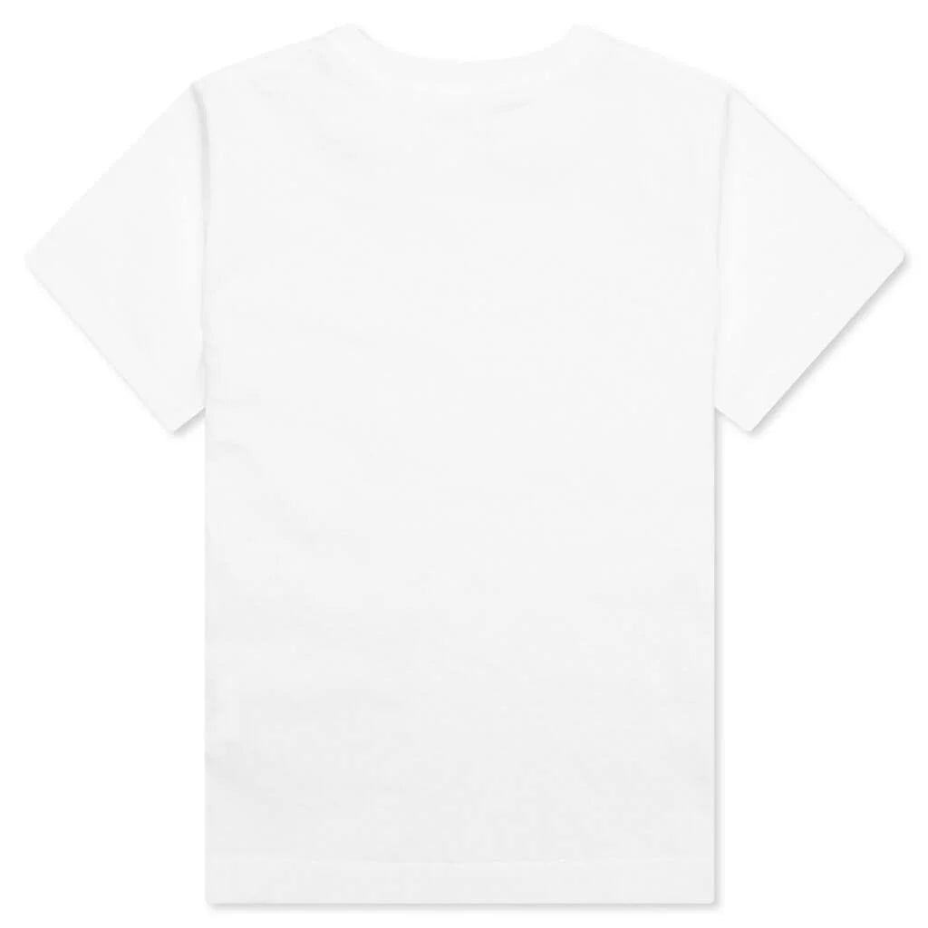 Kids Abc Camo Side Big Ape Head Tee White