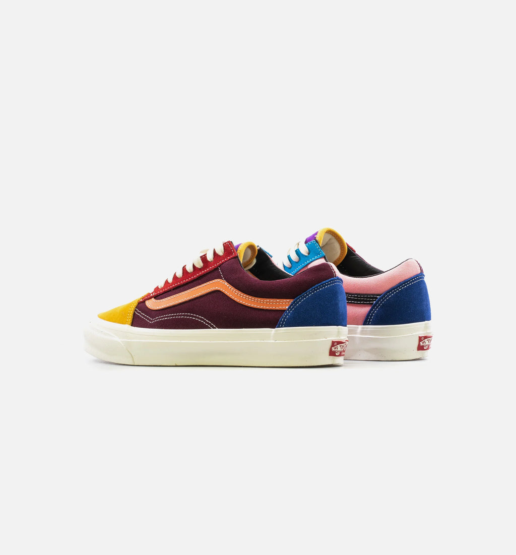 OG Old Skool LX Mens Lifestyle Shoe Orange Yellow Pink Blue Purple Black Bone