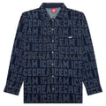 Oversized Echo L S Shirt Blue Moon