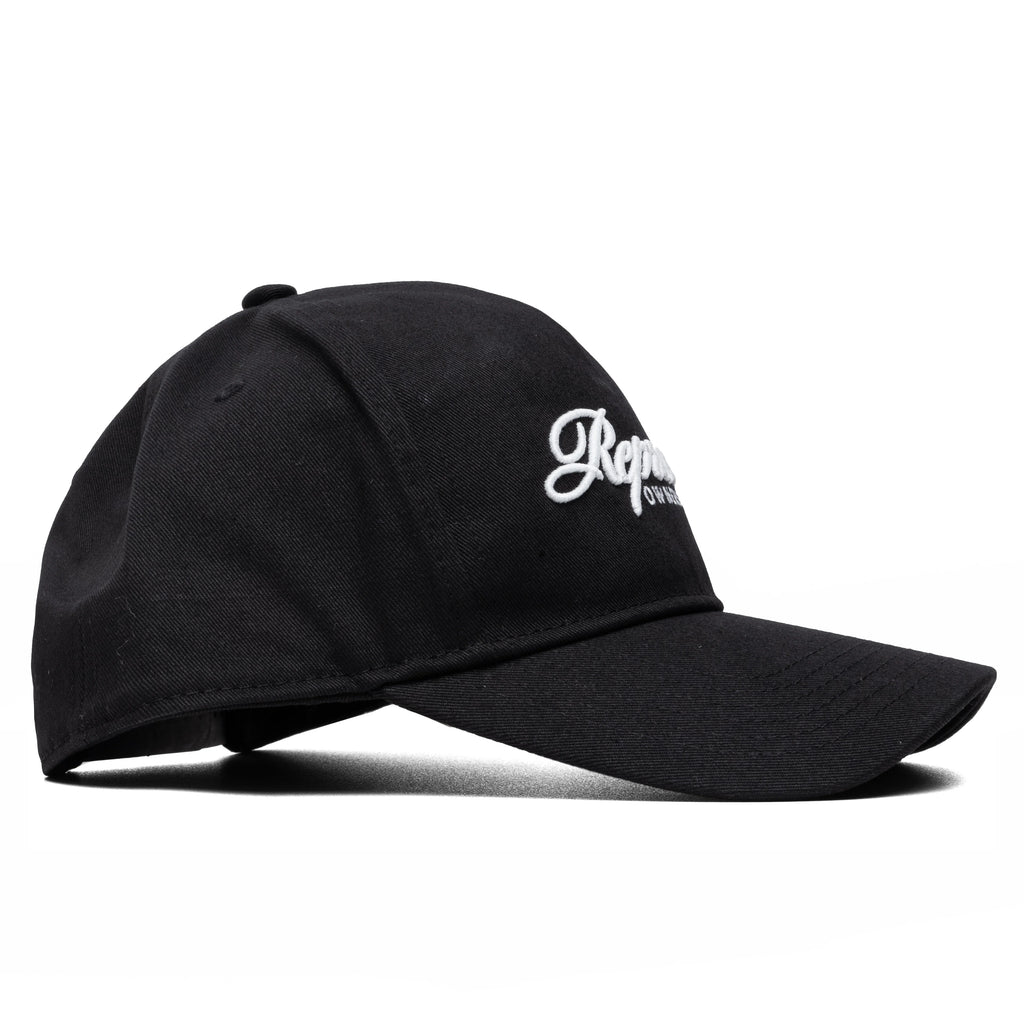 Owners Club Script Cap Black