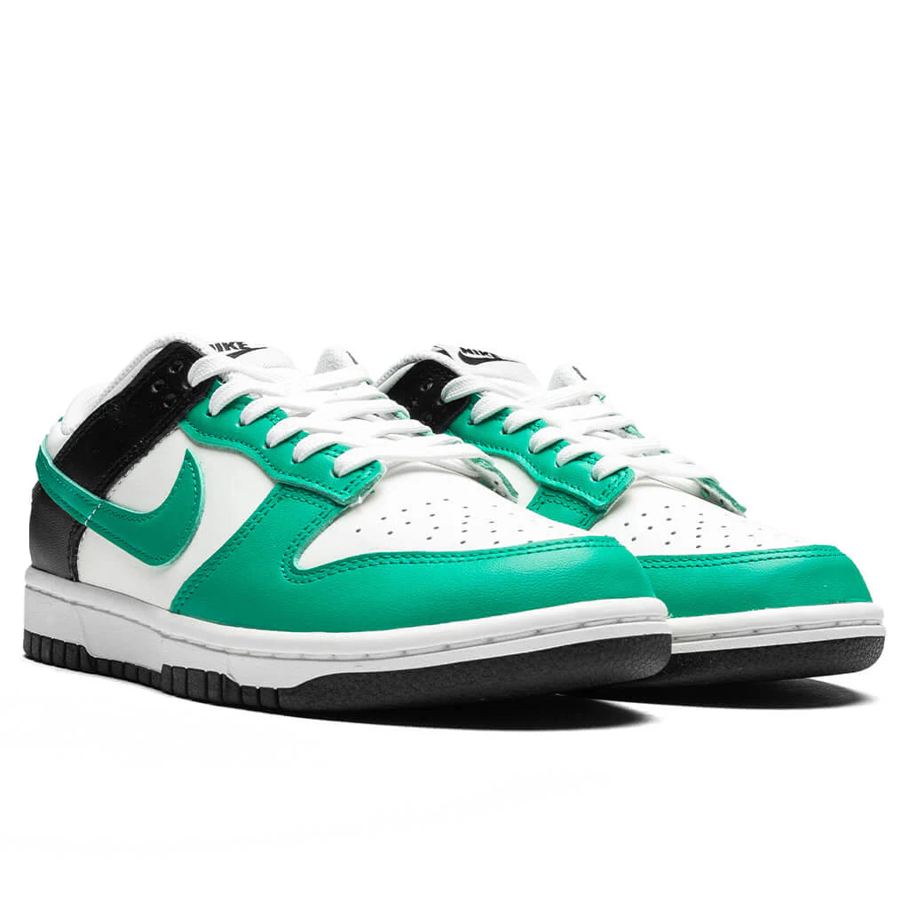 Womens Dunk Low Sail Stadium Green Black