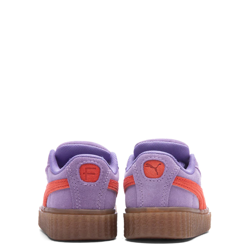 Puma x Fenty Creeper Phatty Toddlers Lavender Alert Burnt Red Gum