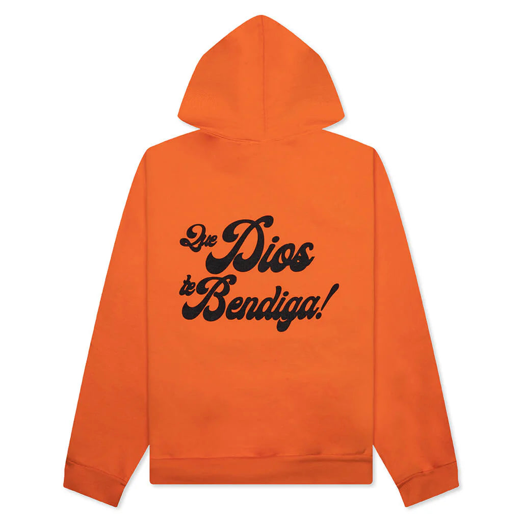 B Logo Hoodie Pumpkin Chocolate