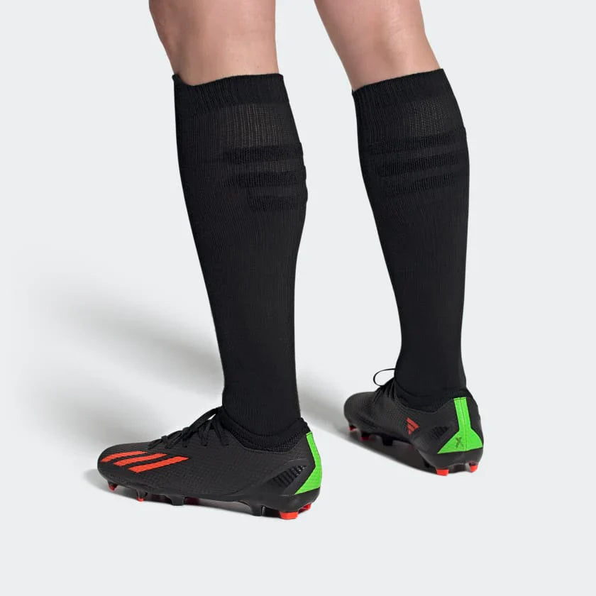 adidas X SpeedPortal3 Firm Ground Soccer Shoes GW8453 CORE BLACK SOLAR RED TEAM SOLAR GREEN