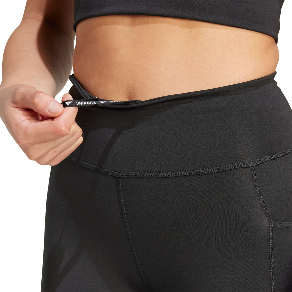 adidas Own the Run 7 8 Soccer Leggings Black