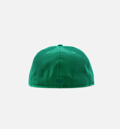 Fear Of God Essentials 59Fifty Fitted Cap Mens Hat Green White